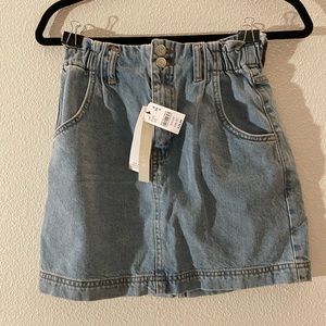 NWT Topshop Denim Skirt Size 4
